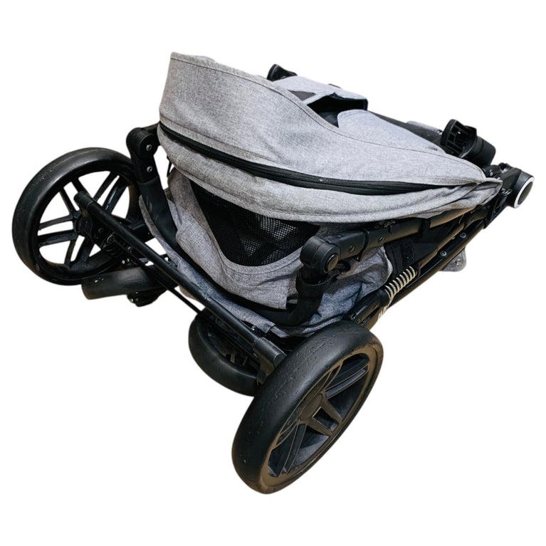 Kikkaboo-Pushchair-Stroller-Juno-Black/Grey-1-11