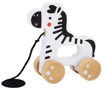 Little Chus Pull Along Zebra
