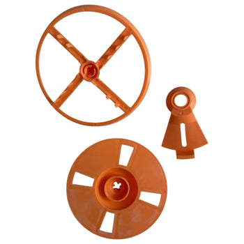 Baby Brezza Formula Pro Advanced Replacement Stirring Wheel, Locking Cover, and Measuring Wheel Set Accessories Only