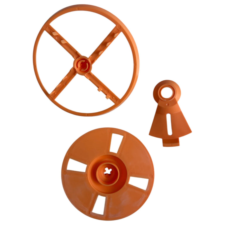 Baby Brezza Formula Pro Advanced Replacement Stirring Wheel, Locking Cover, and Measuring Wheel Set Accessories Only