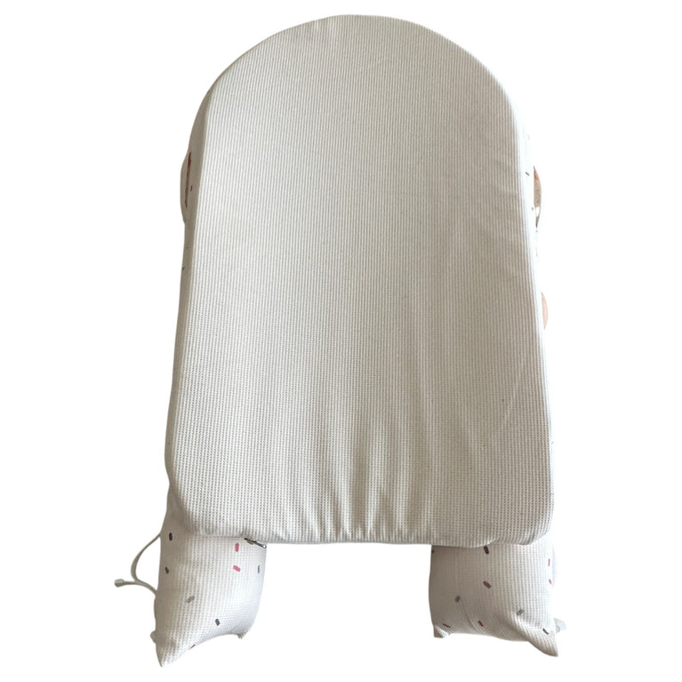 Giggles-Waffle-Texture-Sleeping-Bag-with-Mosquito-Net-Pink-1-9