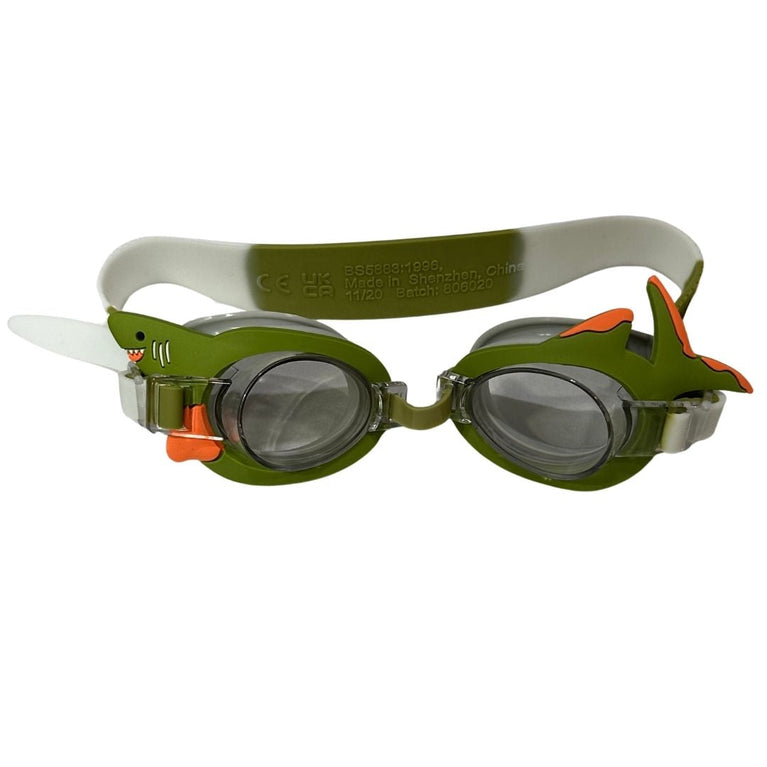 Sunny Life Mini Swim Goggles Shark Tribe - Green
