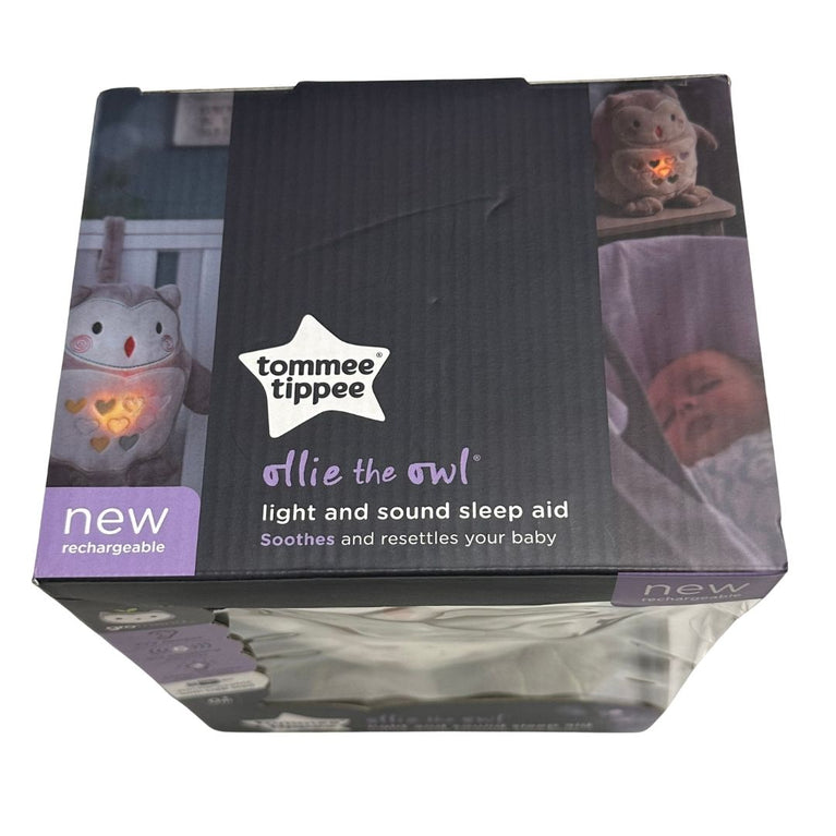 Tommee Tippee Ollie the Owl Rechargeable Light and Sound Sleep Aid