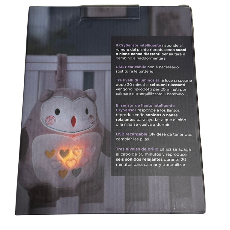 Tommee Tippee Ollie the Owl Rechargeable Light and Sound Sleep Aid