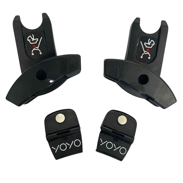Babyzen YOYO Car Seat Adapters + 2 Extra Upper Adapter Pcs