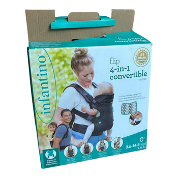 Infantino Flip Advanced 4-In-1 Convertible Carrier - Grey