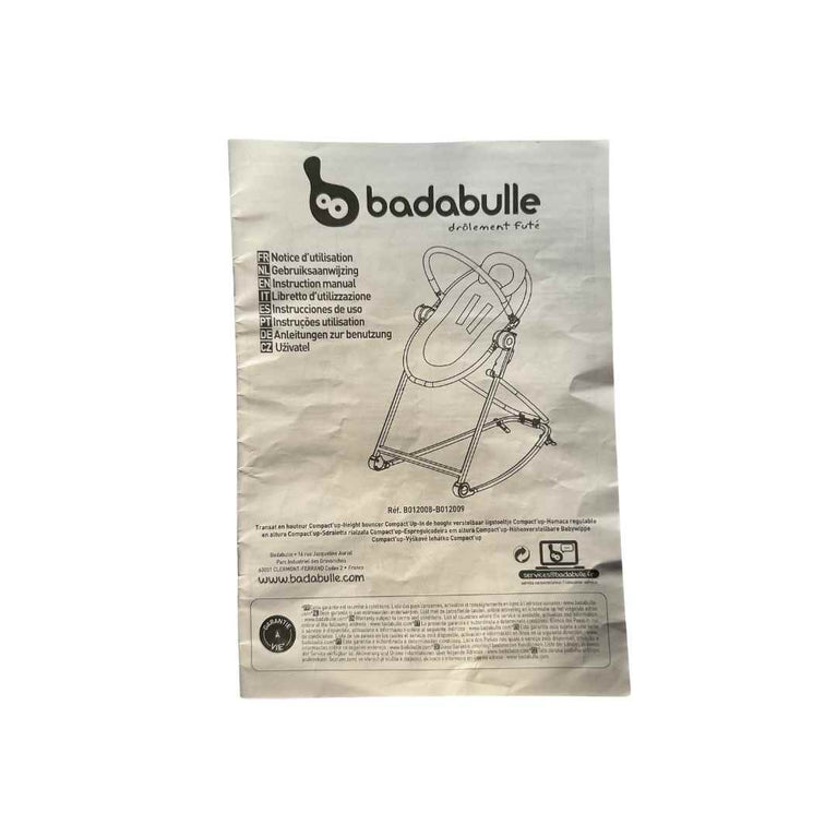 Badabulle-Adjustable-Bouncer-&-Rocker-Compact-Foldable-Design,-Moonlight-13