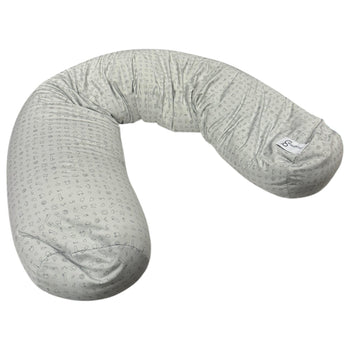 bbHugme Pregnancy Body Pillow - Sand (Cover) & Vanilla (Pebble)