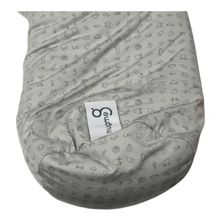 bbHugme Pregnancy Body Pillow - Sand (Cover) & Vanilla (Pebble)