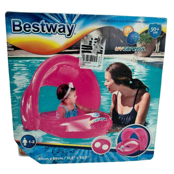 Bestway-UV-Careful-Baby-Care-Seat-Pink-1pc-2