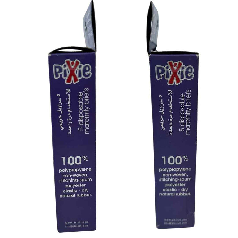 Pixie-Disposable-Maternity-Brief-5Pcs-(Size-18-20),-White-3
