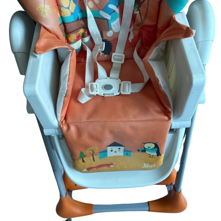 Jikel Tron High Chair - Orange