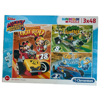 Clementoni Supercolor Puzzle Mickey and The Roadster Racers