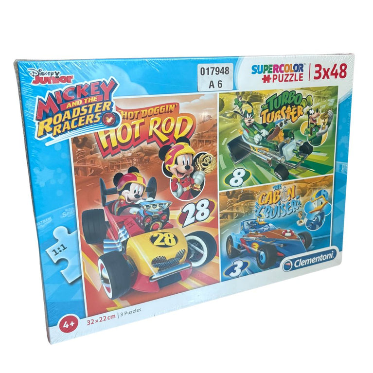 Clementoni Supercolor Puzzle Mickey and The Roadster Racers