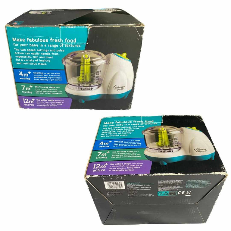 Tommee Tippee Electric Baby Food Blender - White