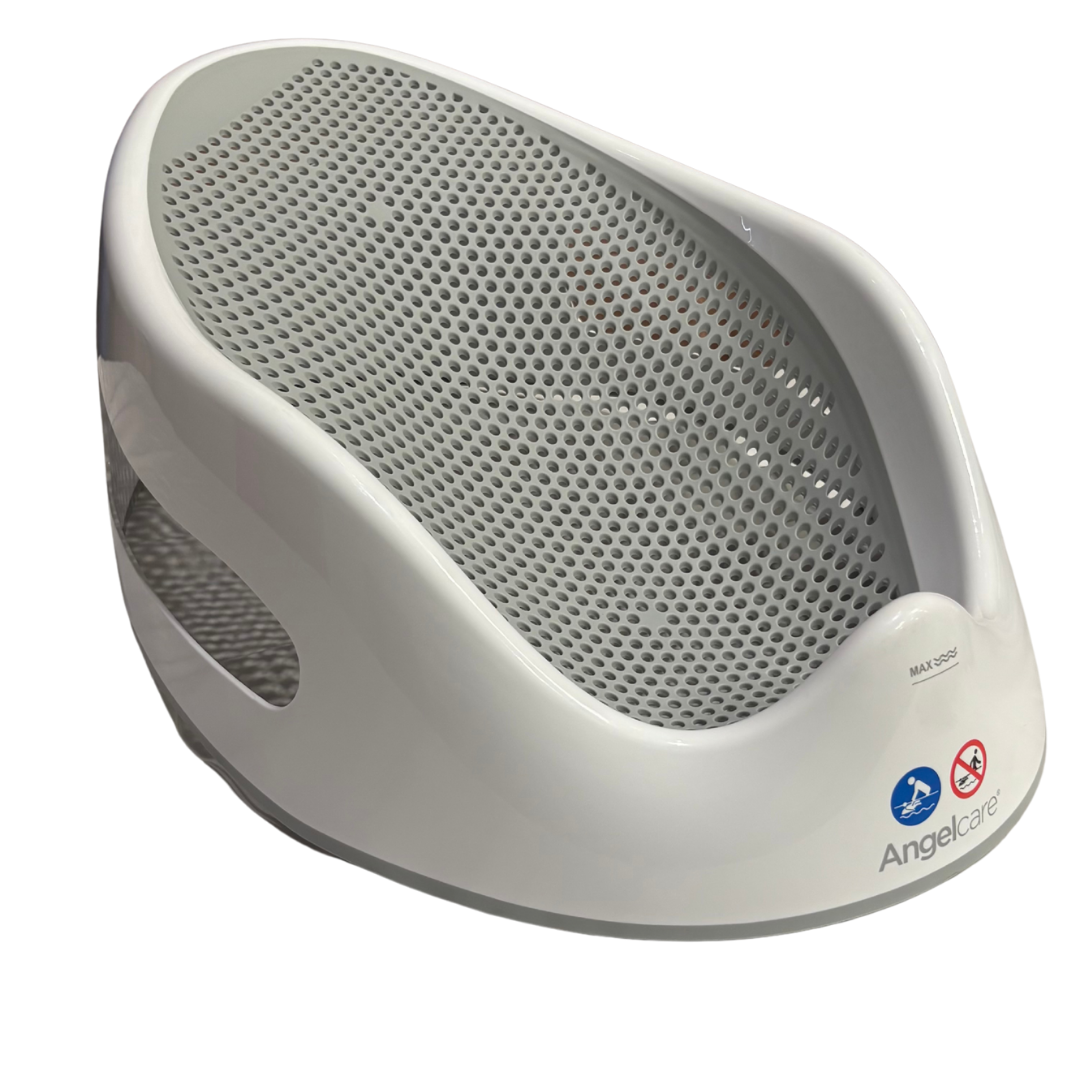 Angelcare Seduta Soft Touch Per Il Bagnetto – Per Bambini 6-12 Mesi, In TPE Morbido E Plastica Resistente, Sicura E Stabile, Facile Da Riporre E Trasportare