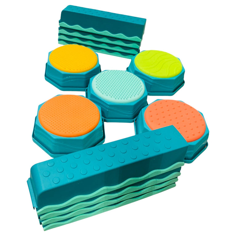 B-Toys-Beam-Interlocking-Balancing-5-Sensory-Pads-&-8-Beams-1-4