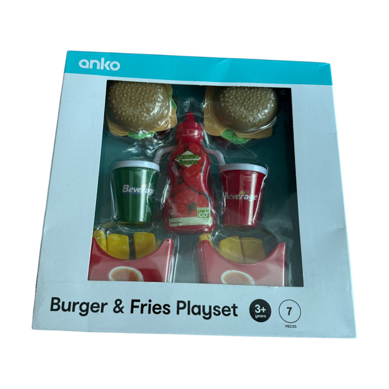 Anko Burger and Fried Playset