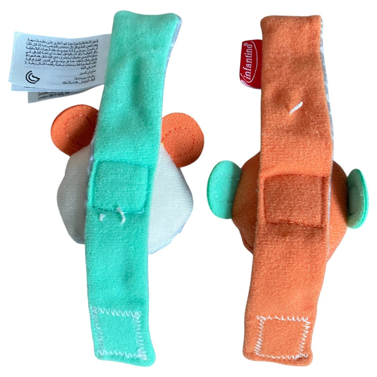 Infantino-Monkey-&-Panda-Wrist-Rattles-1-3