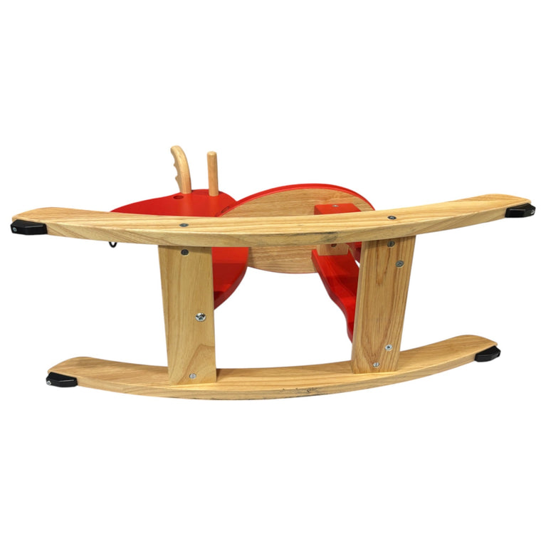 Ikea EKORRE Rocking Moose-Red