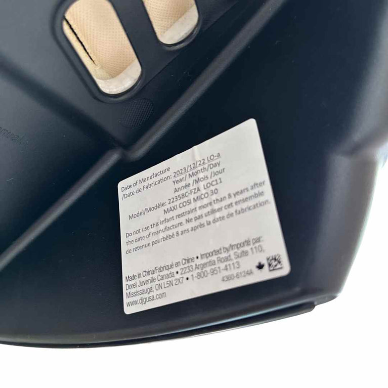 Maxi Cosi Mico 30 Car Seat & Base - Black