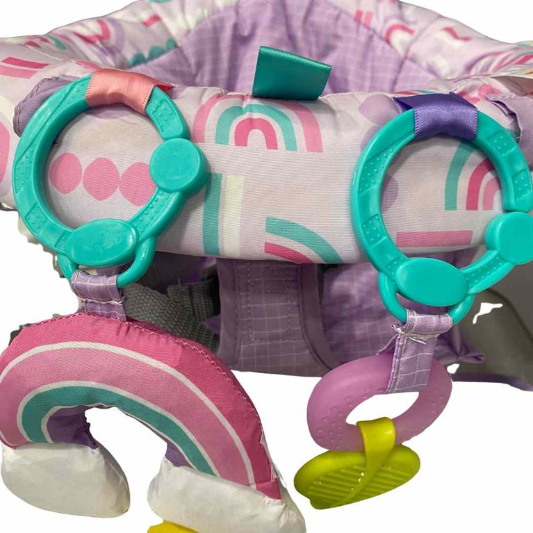 Bright Starts Learn-to-Sit Floor Seat - Purple Paradise