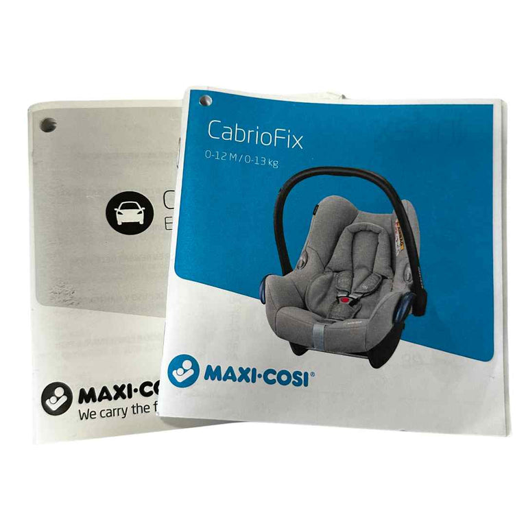 Maxi Cosi Cabriofix Car Seat - Essential Black