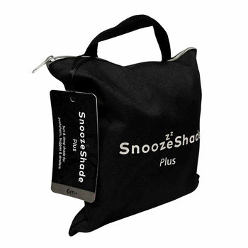 SnoozeShade Original (6m+) Universal Sun Shade for Strollers - Soft Grey