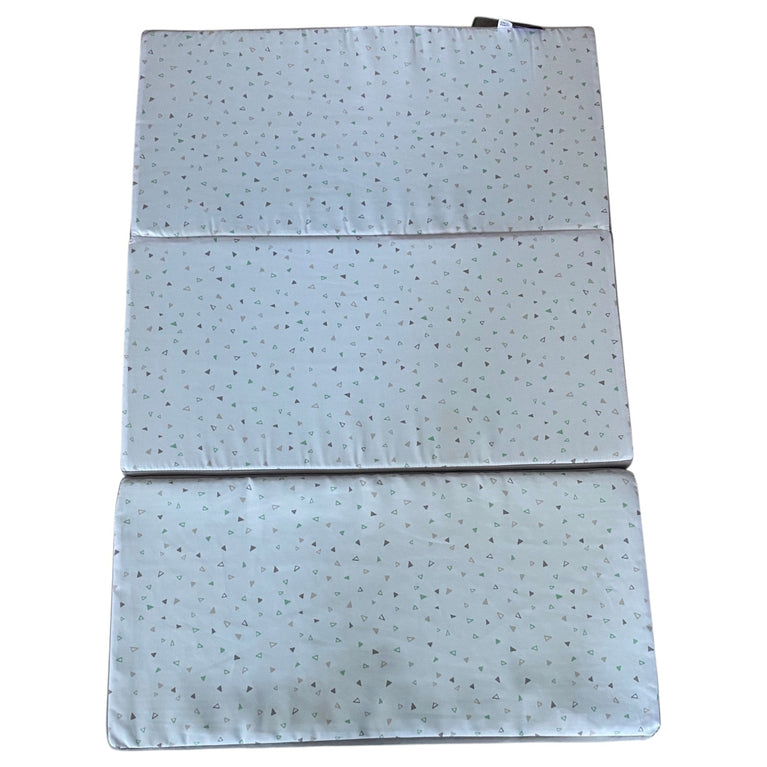 Clevamama-ClevaFoam-3-in-1-Travel-Cot-Mattress-Grey/White-1-1