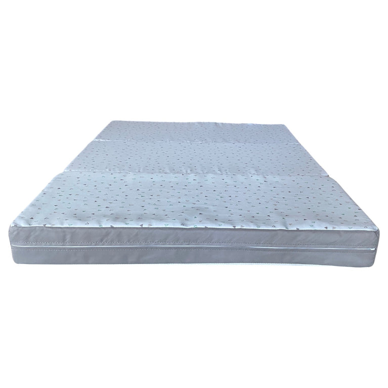 Clevamama-ClevaFoam-3-in-1-Travel-Cot-Mattress-Grey/White-1-3