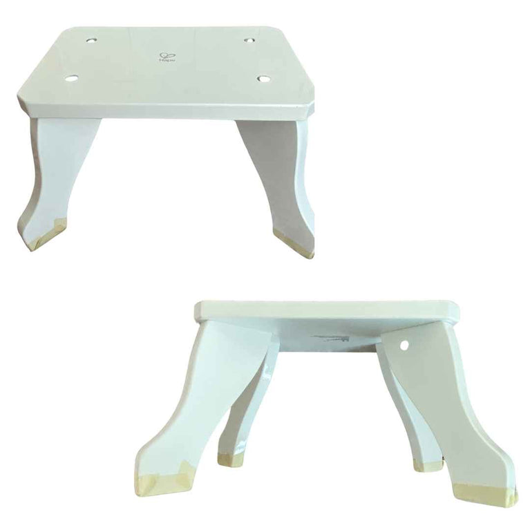 Hape Deluxe Electronic Grand Piano with Stool - White