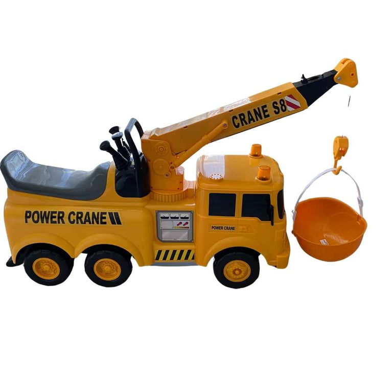 Playgo Junior Builder Crane Ride On