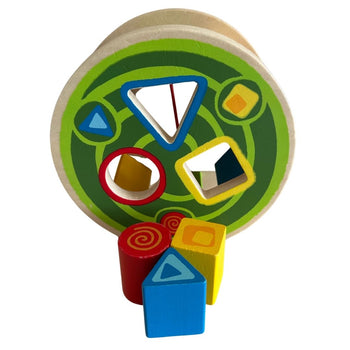 8-in-1 Wooden Play Kit Includes Object Permanent Box, Learning Activity Cube