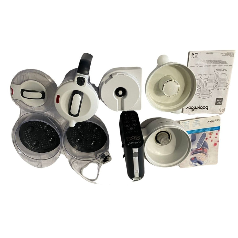 Babymoov Nutribaby+ 6-in-1 Baby Food Processor - White