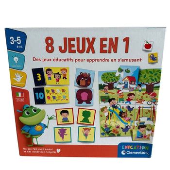 Clementoni 8-in-1 Educational Games for Children