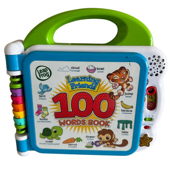 Leapfrog Learning Friends 100 Words Book - English and French