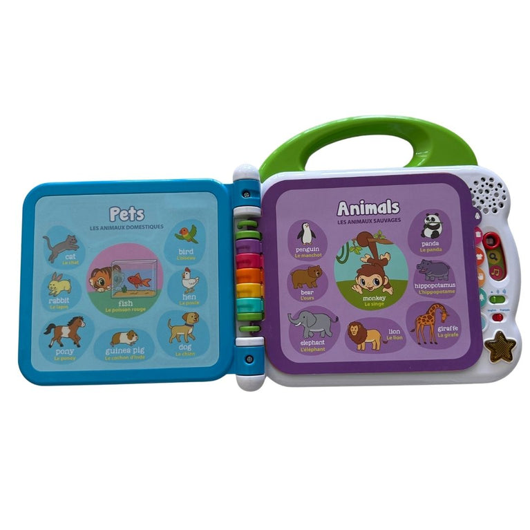 Leapfrog Learning Friends 100 Words Book - English and French