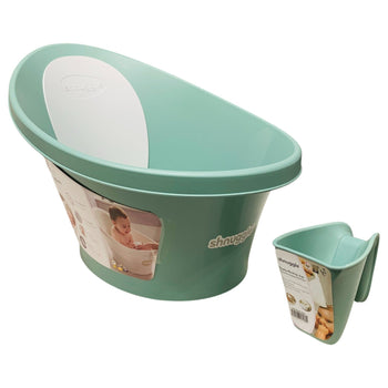 Shnuggle-Baby-Bath-&-Rinsing-Jug-Bundle---Eucalyptus-1-1