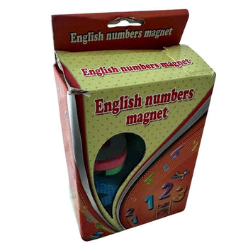 English Foam Numbers Magnet Set