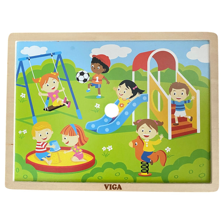 VIGA-Toys-Wooden-At-The-Park-Puzzle-(16-piece)-2-2