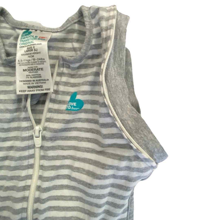 Love to Dream Swaddle Up Transitional Bag Original - (Large 1.0 TOG) - Grey