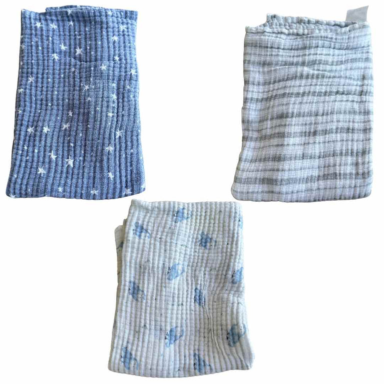Aden + Anais Cotton Muslin Squares (3 Pack) - Rising Star