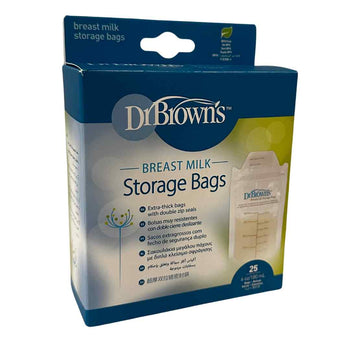 Dr. Brown's Breast Milk Storage Bags - 25 Count