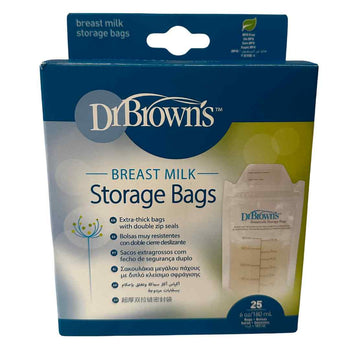 Dr. Brown's Breast Milk Storage Bags - 25 Count
