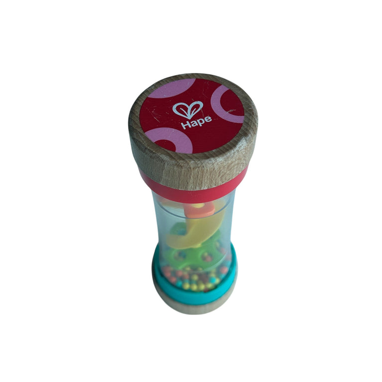 Hape Beaded Raindrops Sensory Rattle Toy