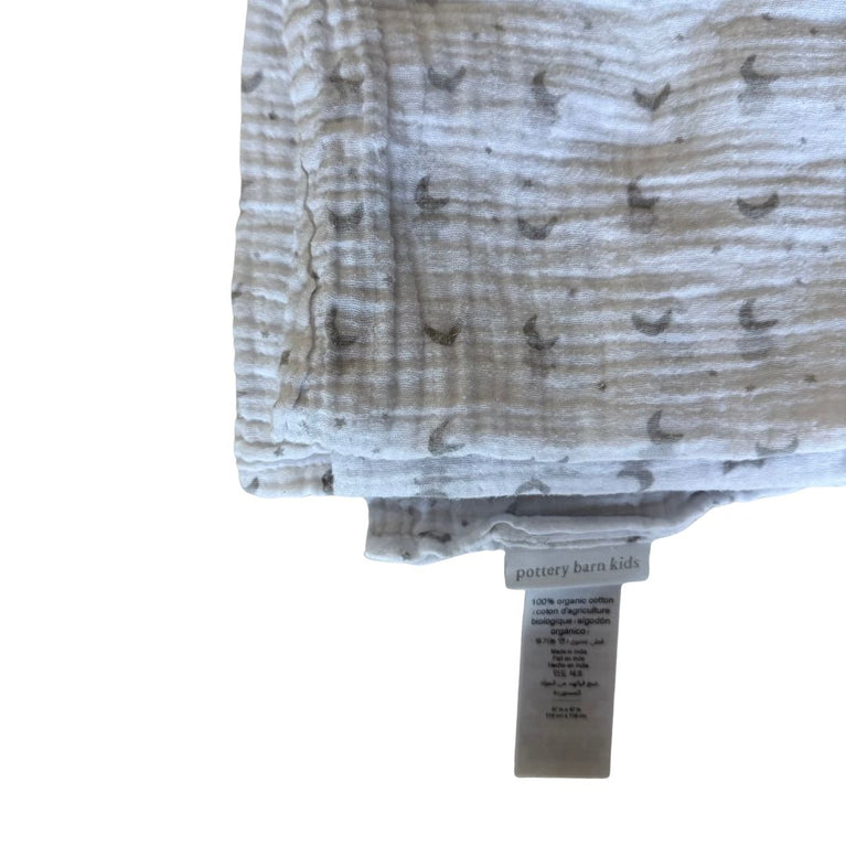 Pottery Barn Kids Organic Cotton Muslin Skye Swaddle Set - Pack of 3