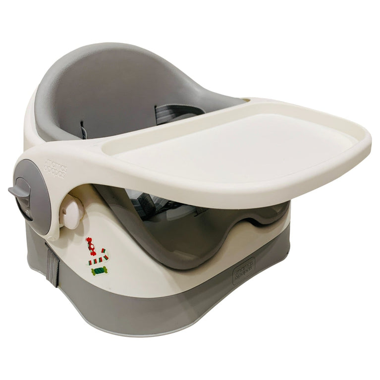 Mamas-&-Papas-Baby-Bud-3-Stage-Booster-Seat-with-Activity-Tray-Pebble-2-1