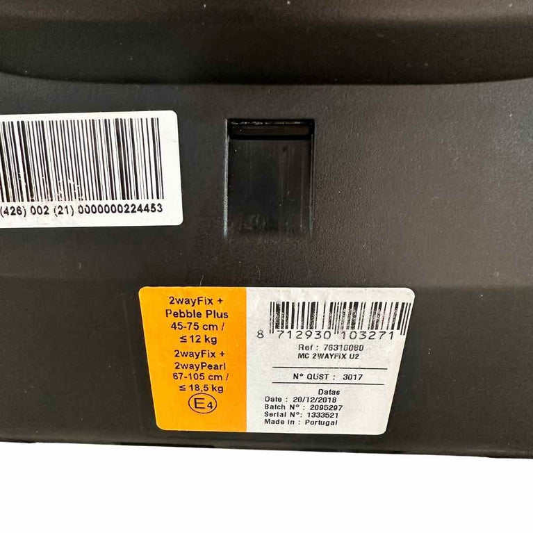 Maxi Cosi 2WayFix Car Seat Base (2018)