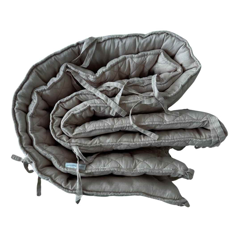 Pottery Barn Kids Baby Crib Bumper - Pink