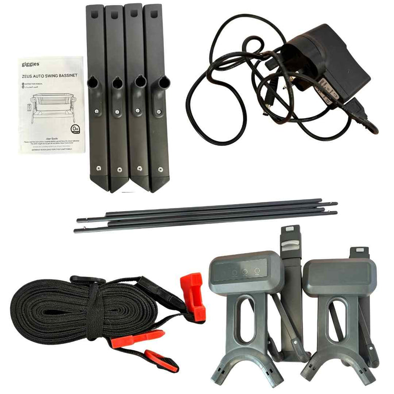 Giggles Zeus Auto Swing Bassinet